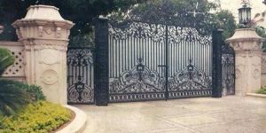 Cast Iron Ornamental Gates