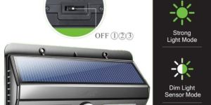 SOLAR SENSOR WALL LIGHT