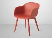 Modern Plain Fiber Chair