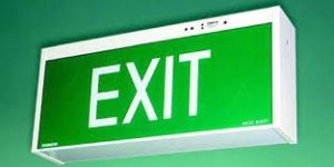 Emergency Exit Lights