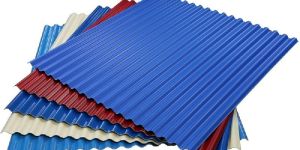 Multicolor Corrugated Plastic Roofing Sheets