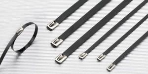 Coated Releasable Stainless Steel Tie