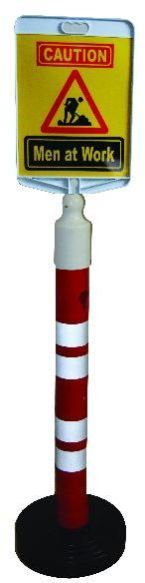 Message Plate Barricading Bollard