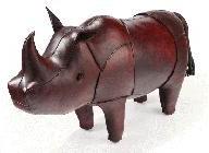 Stuffed Leather Animals