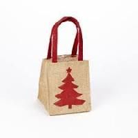 Jute Christmas Bag