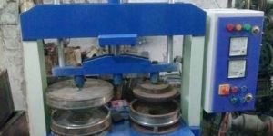 Hydraulic Double Die Paper Plate Making Machine