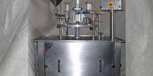 Semi Automatic Dahi Cup Filling Machine