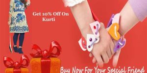 Designer Rayon Kurti with All Color