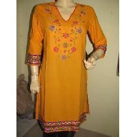 Cotton Embroidered Kurti