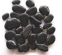 Black Granite Pebbles