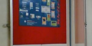 Pinup Board with Acrylic