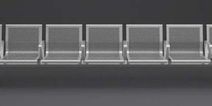 Steel 7 Seater Chair