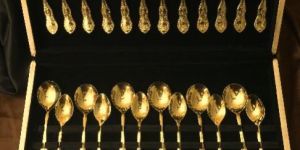 Gold Plated Cutlery Gift Sets