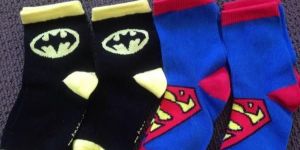 Kids Superhero Ankle Socks