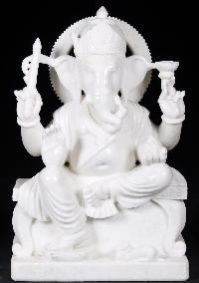 White Marble Statues