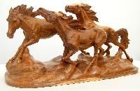 Wooden Animal Statue