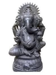 Black Granite Statues