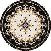 Marble Inlay Medallions