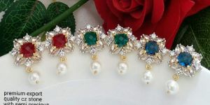Cubic Zirconia Fashion Earrings