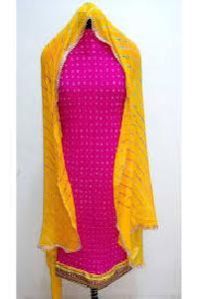 Bandhani Cotton Fabric