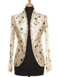 Ladies Embroidered Silk Jackets