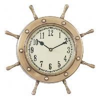 Ship Wheel Clock