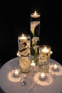 Floating Wedding Candles