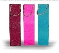 Handmade Paper Wine Bags