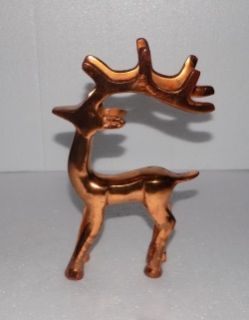 Copper Deer Statue