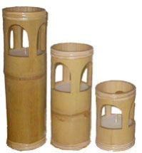 Bamboo Candles
