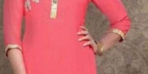 Machine Embroidered Kurtis