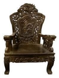 Carved Wooden Chair