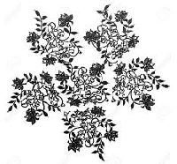 Fabric Embroidered Lace