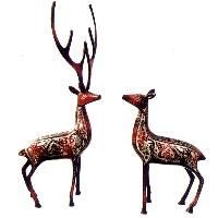 Brass Animals Statue