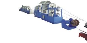 Horizontal Triple Bunch Conductor Paper Taping Machine