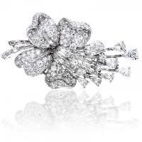 Diamond Brooches