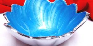 Aluminium Coloured Bowl