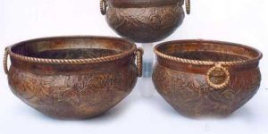 Patina Finish Garden Planter