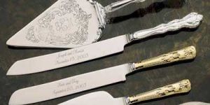 Silver Plated Cake Servers