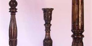 Wooden Candle Stands