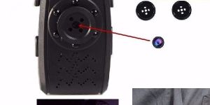 Spy Button Camera