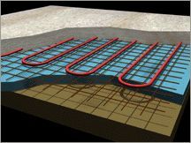 Concrete Heating Element