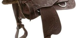 Treeless Western Saddle Wit