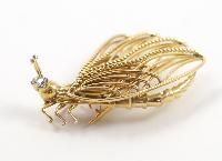 Gold Brooches