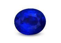 Blue Colored Gemstone