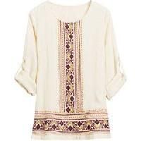 Embroidered Halter Top