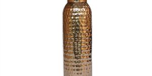 PURE COPPER HAMMERED BOTTLE