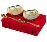 Gold Plated Brass Bowl