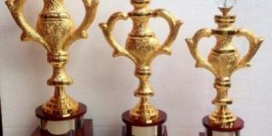 Crystal Brass Trophy