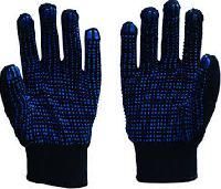 PVC Dotted Cotton Knitted Gloves